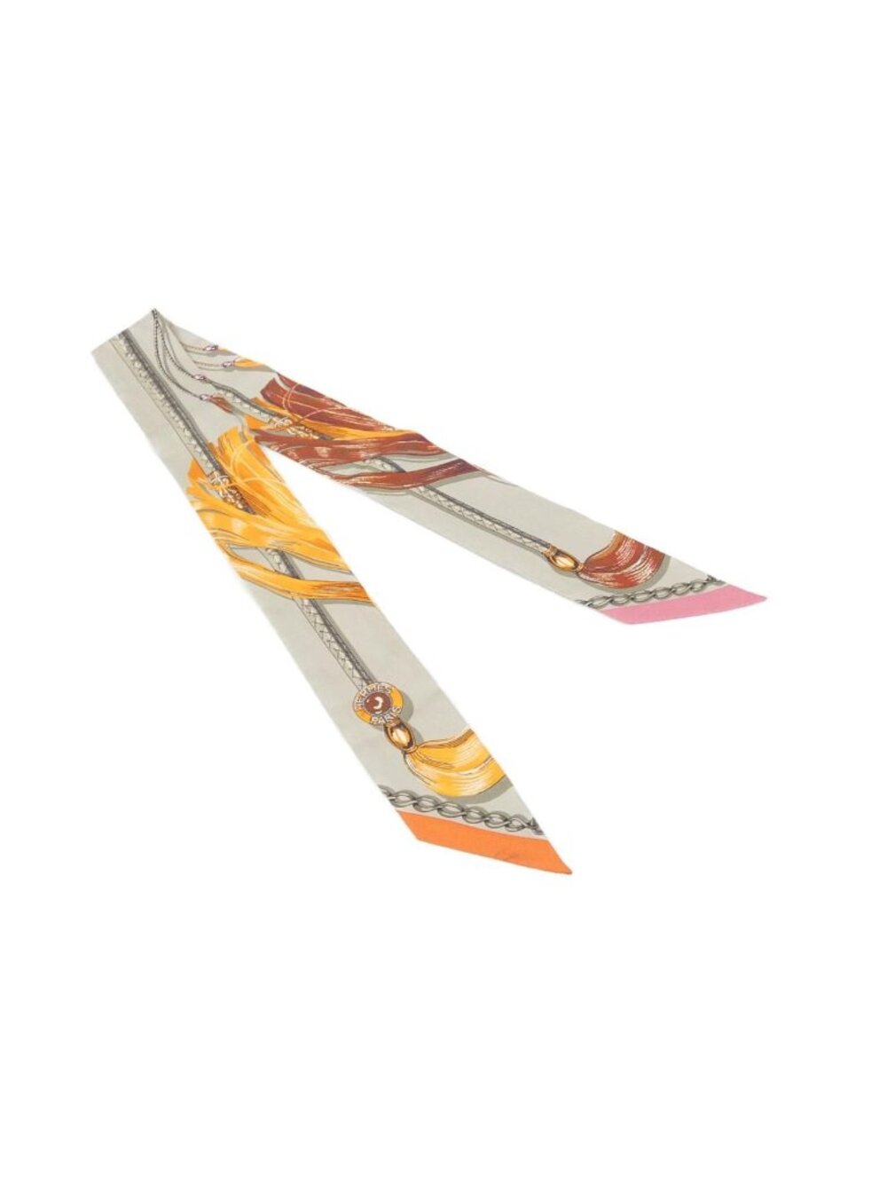 Hermes Cavalcades Twilly Scarf